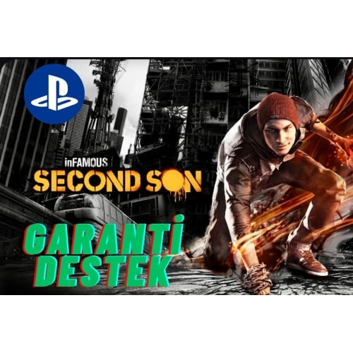  İNFAMOUS SECOND SON PS4-PS5 - SÜRESİZ GARANTİ